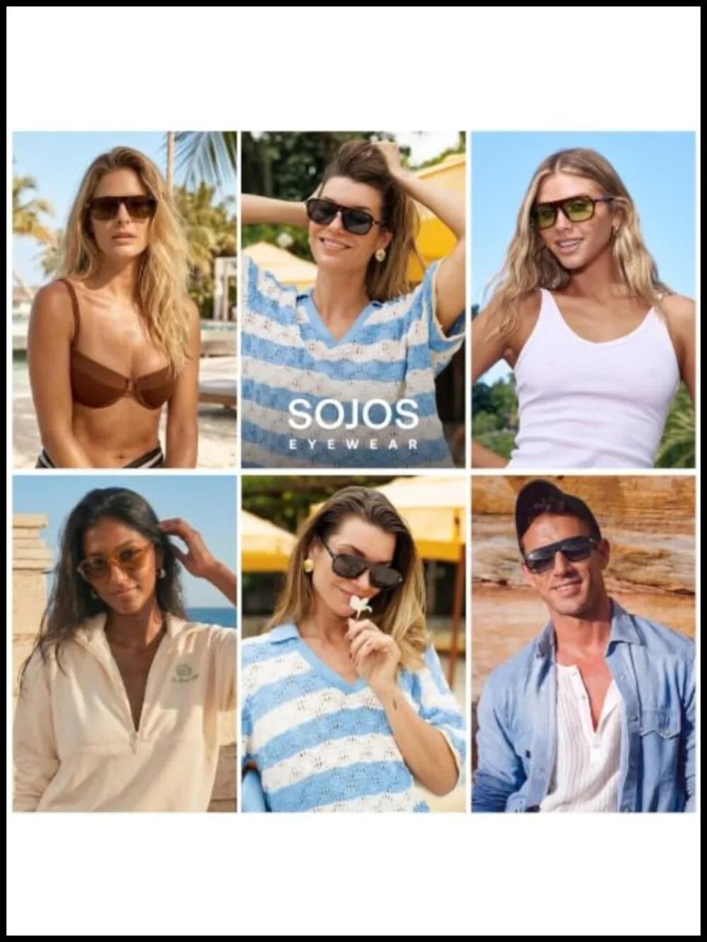 Retro Polarized Aviator Sunglasses Rectangle UV400 Shades